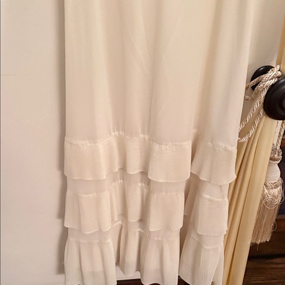 Zimmermann Cream Maxi Dress with Ruffle Details - Picture 4 of 9